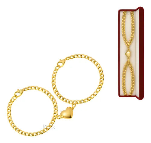 Pulsera Magnética de Parejas corazón