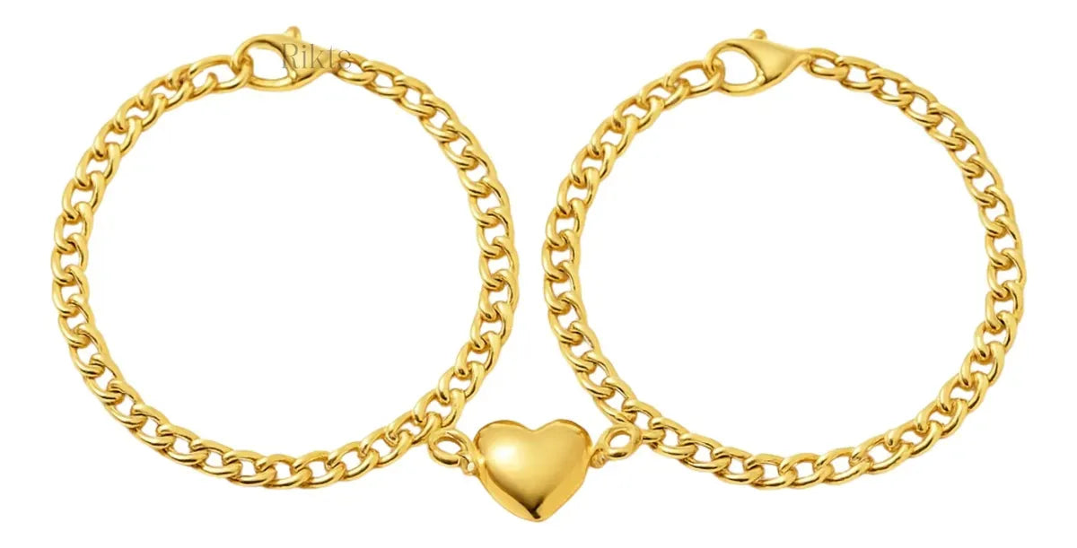 Pulsera Magnética de Parejas corazón