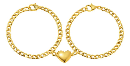 Pulsera Magnética de Parejas corazón